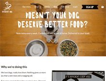 Tablet Screenshot of differentdog.com